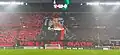 Choreo in the last European match in 2023.