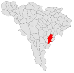 Location in Alba County