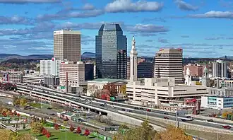 Springfield skyline