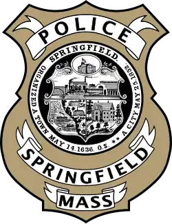 Emblem of the Springfield Police Department (as it appears on livery, press release materials)