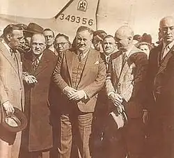 U.S. ambassador to Argentina Spruille Braden and others in 1945