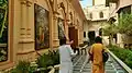 Alley inside temple