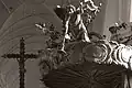 Detail of the pulpit in the Sint-Pieterskerk&nbsp;[nl] of Turnhout