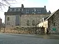 The rear of the museum
