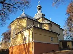 View from the southeast