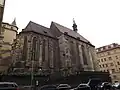 The church at Zderaz from Resslova Street