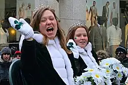Saint Patrick's Day Parade in Montreal.