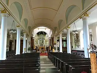 St Anne's nave