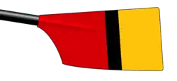 Image showing the rowing club's blade colours