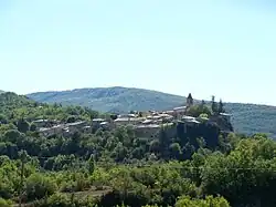 A general view of Saint-Auban-sur-l'Ouvèze