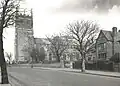 The old St Barnabas church, after the building of the tower in 1904