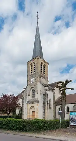 The church Saint-Barthélemy of Étais.