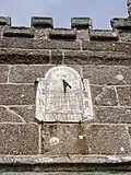 Exterior sundial