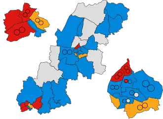 1991 results map