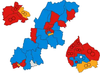 1995 results map