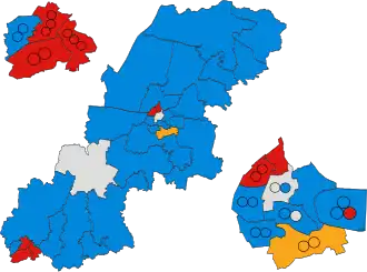 2003 results map