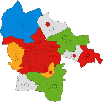 2022 results map