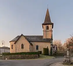 The church in Saint-Hilaire