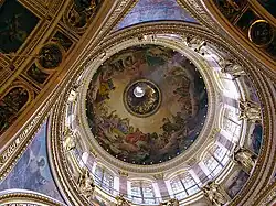 Interior of the great dome, honoring the Holy Spirit