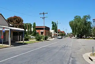 Main street of St James