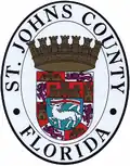 Official seal of St. Johns County, Florida