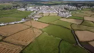 St Just from the air
