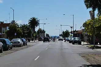 Main street of St Leonards in 2010