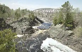 Crow Wing River in Oylen