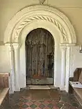 St Mary's church, west door