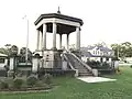 St Marys War Memorial, along Great Western highway. The memorial was built in honour of the deceased war veterans who perished during the First (1914 - 1918) and Second World (1939 -1945) Wars, the Korean war (1950 - 1953), the Vietnam War (1955 - 1975), and the Malayan Emergency (1948 - 1960)[36]
