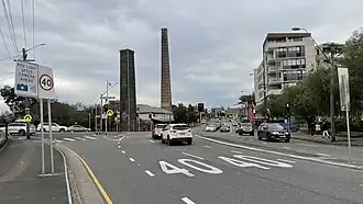 Intersection of Princes Highway and Sydney Park Road