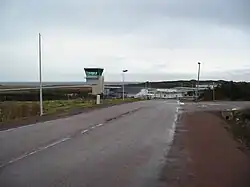 Saint-Pierre Airport from the road