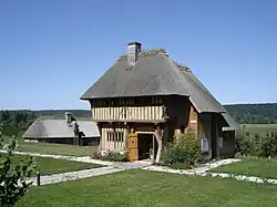 15th-century manor, Saint-Sulpice-de-Grimbouville (Normandy, France)