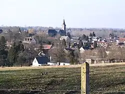 A general view of Sainte-Gauburge-Sainte-Colombe