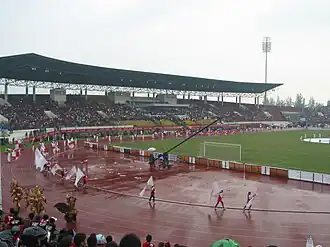 Manahan in 2011, prior to the major renovation