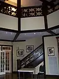 Stairway to second level