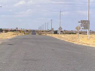 The Kennedy Developmental Road seen at Stamford Roadhouse