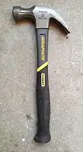 A claw hammer