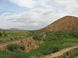 Vinukonda- Nandyal train section passes through Madhira