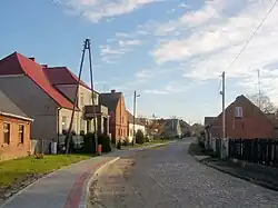 Road in Stary Dworek