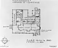 Architectural drawing of the house 'Rangemoor'