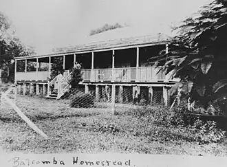 Balcomba Homestead, circa 1900