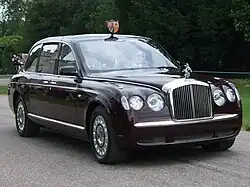 The official state car of the Monarch of the United Kingdom