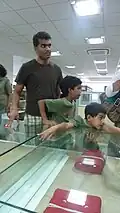 Children at the library.