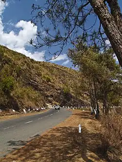 State Highway 5 near Cherrapunji, Meghalaya