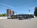Free bicycle parking at platform 1.