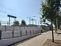 Stair free entrance at platform 2.