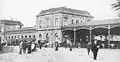 The second railway station Delftsche Poort in 1920