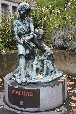 Statue of Martine