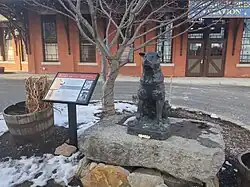 Statue of a dog